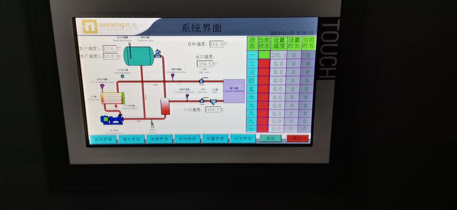 水式模温机