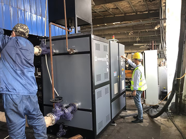 玻璃纤维板装砖托盘玻璃钢成型模温机——应用案例